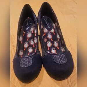 Navy Blue Women's Shoes